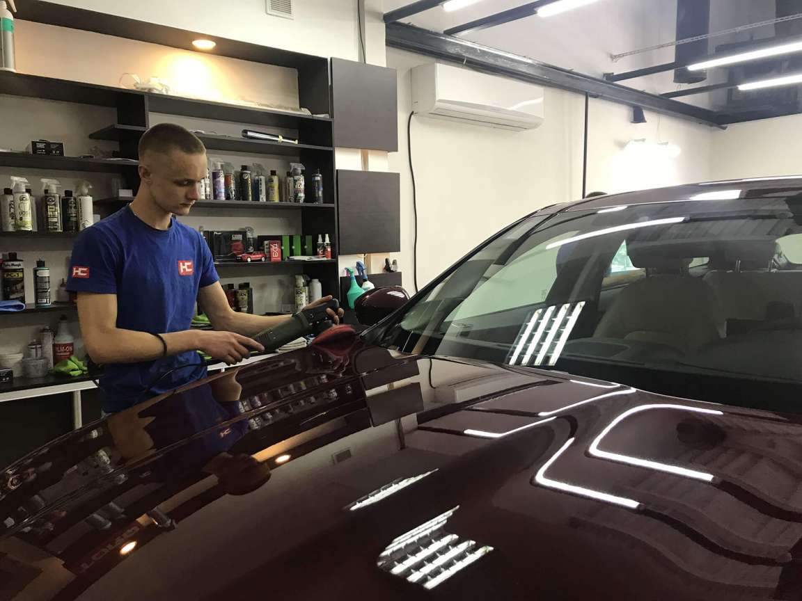 Комплекс детейлінг робіт по  Jaguar F-PACE