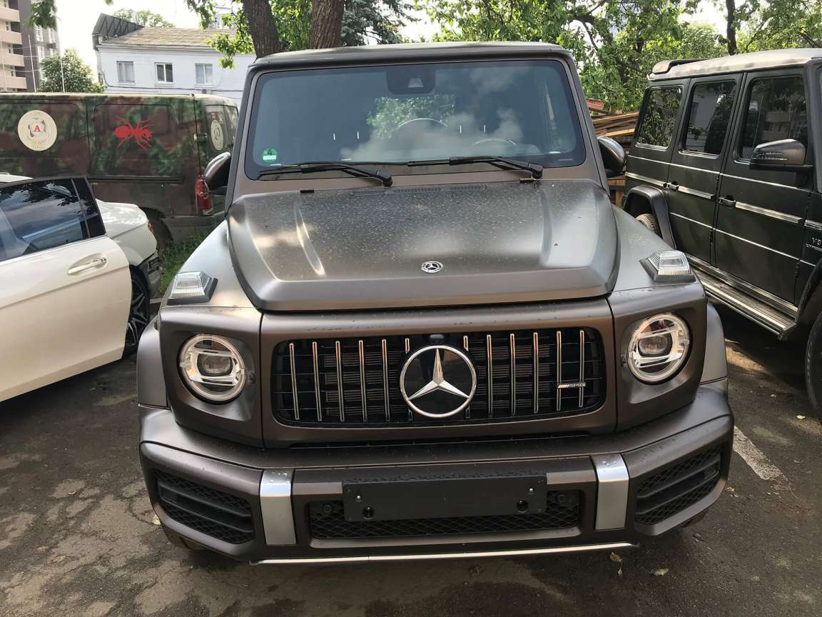 Mercedes-Benz G-Class защита экстерьера