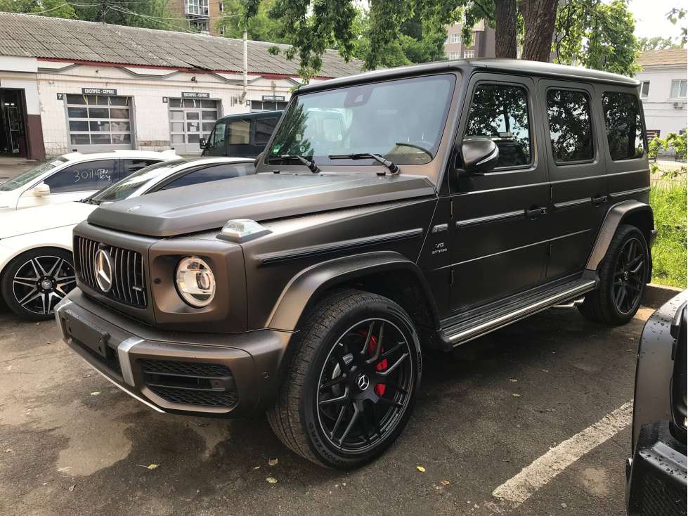 Mercedes-Benz G-Class защита экстерьера