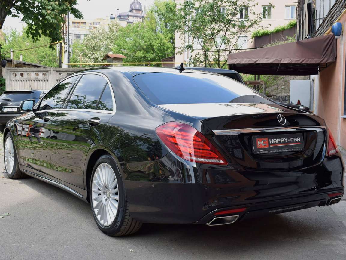 Mercedes 222 детейлинг кузова