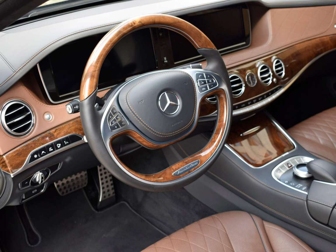 Mercedes 222 детейлинг кузова