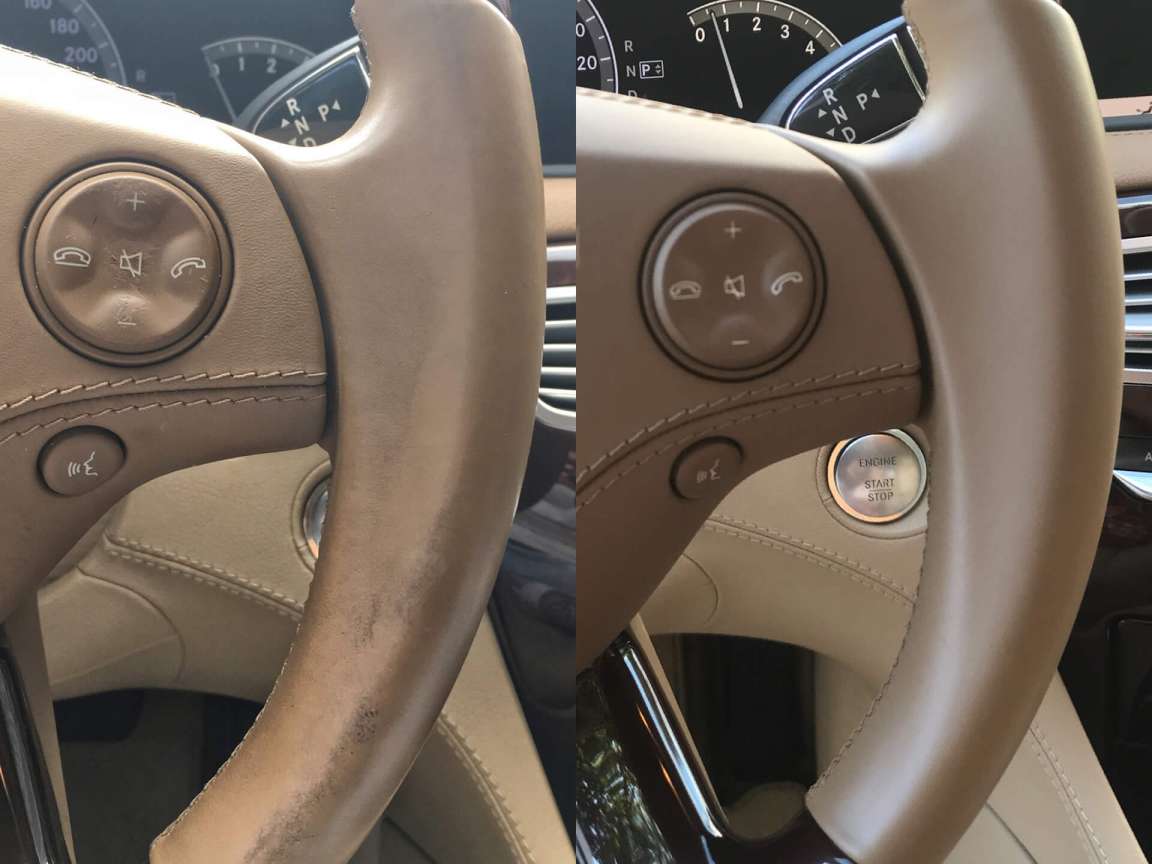Комплекс детейлінг робіт по  Mercedes CL550