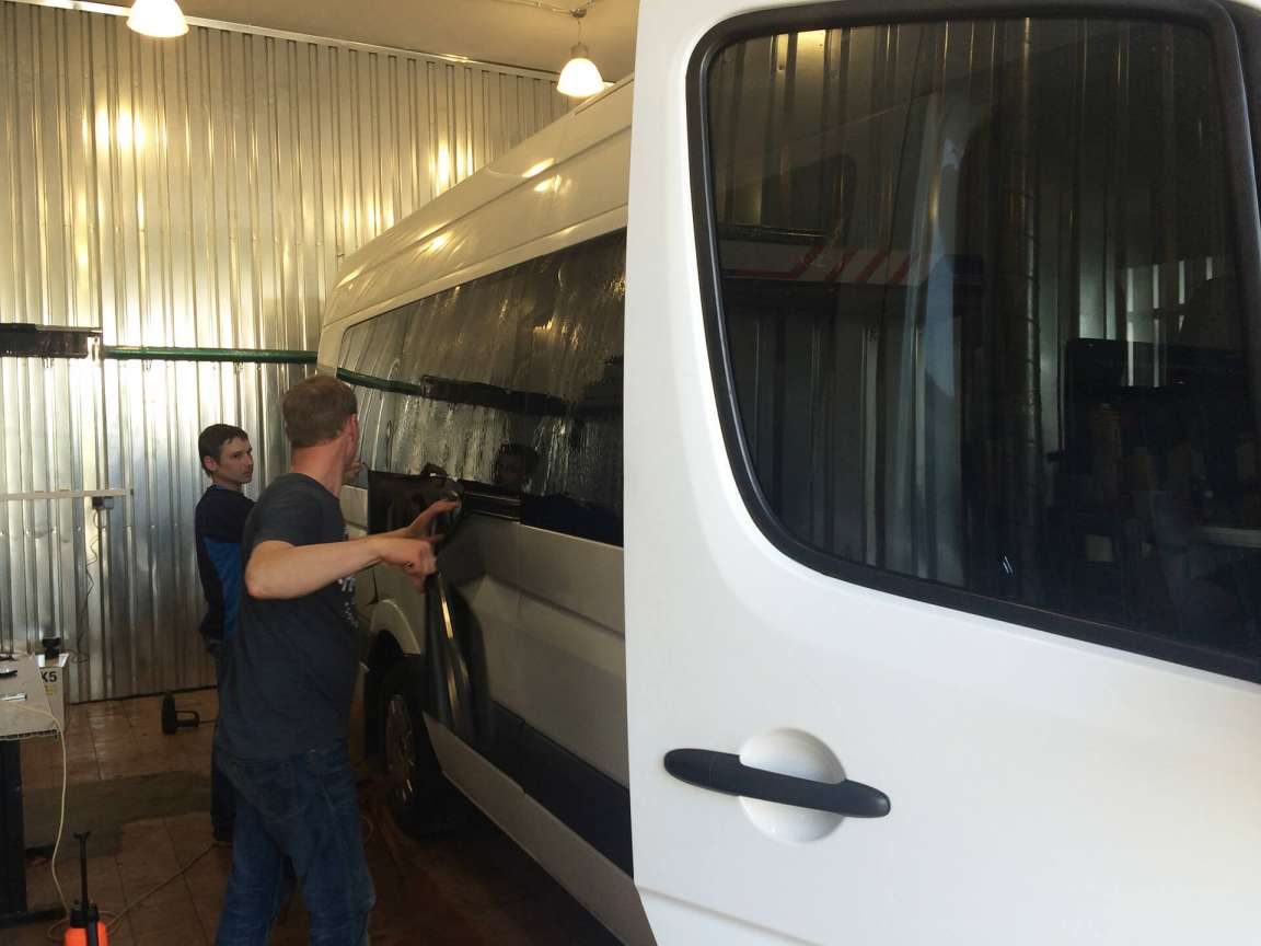 Mercedes Sprinter Полная тонировка
