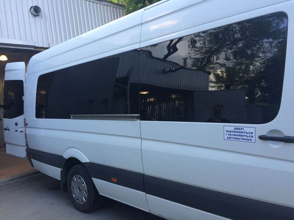Mercedes Sprinter Полная тонировка