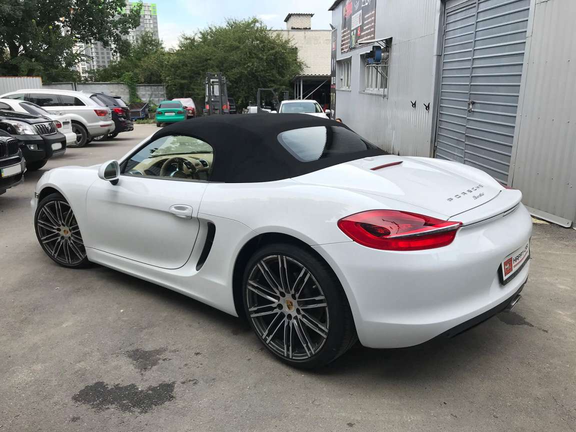 Porsche Boxster детейлинг салона и кузова