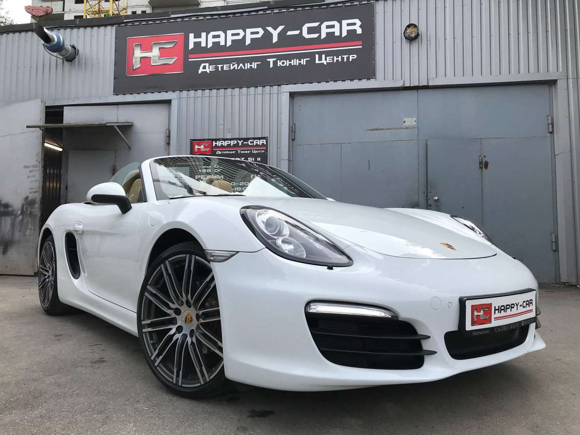 Porsche Boxster детейлинг салона и кузова