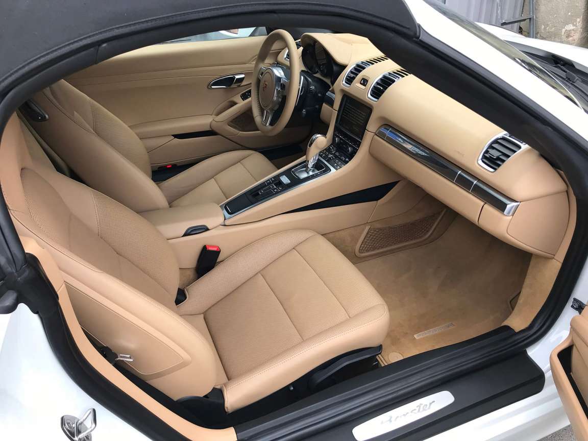 Porsche Boxster детейлинг салона и кузова