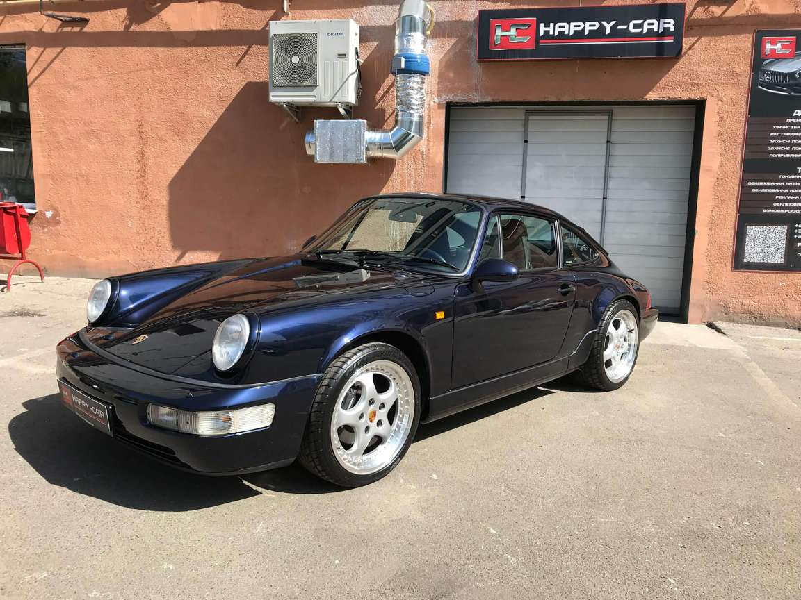Детейлінг кузова на Porsche Carrera 911