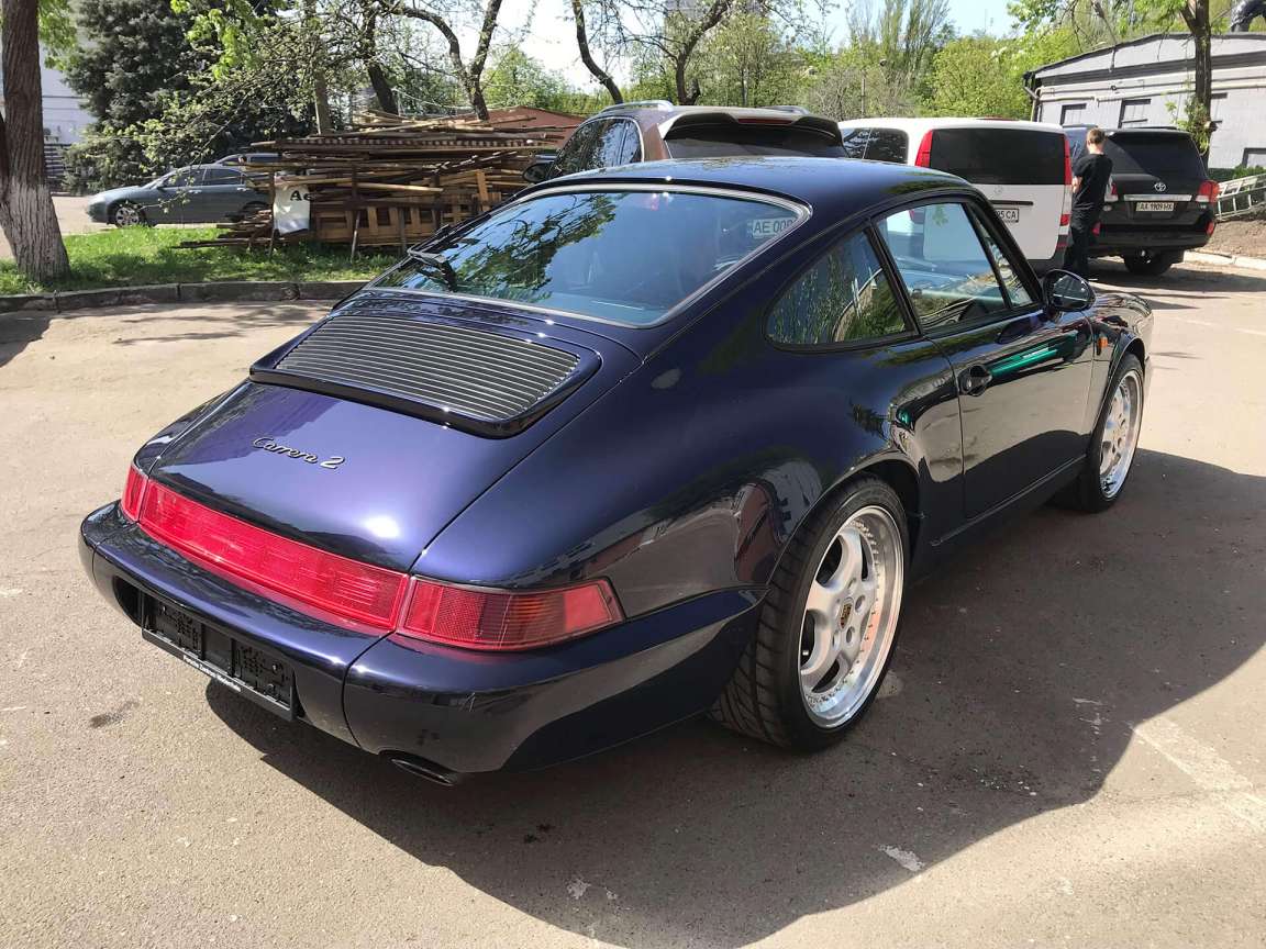 Детейлінг кузова на Porsche Carrera 911