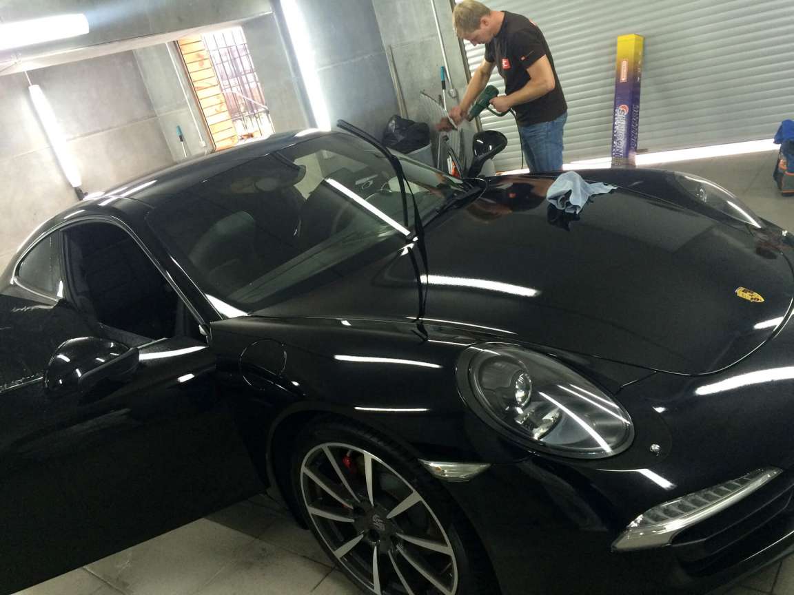 Porsche Carrera Полная тонировка