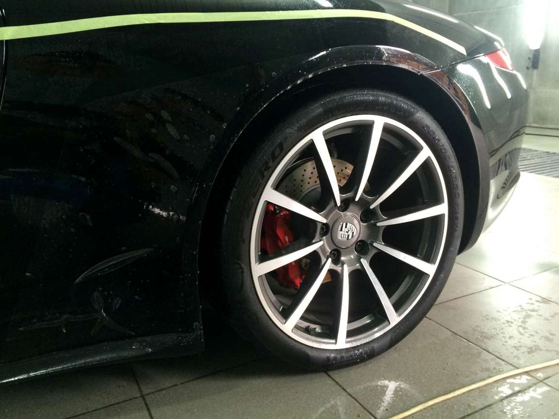 Porsche Carrera Полная тонировка