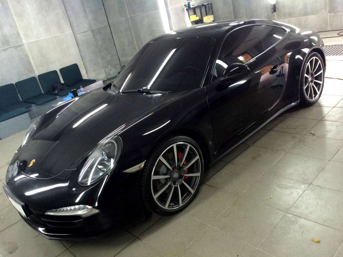 Porsche Carrera Полная тонировка