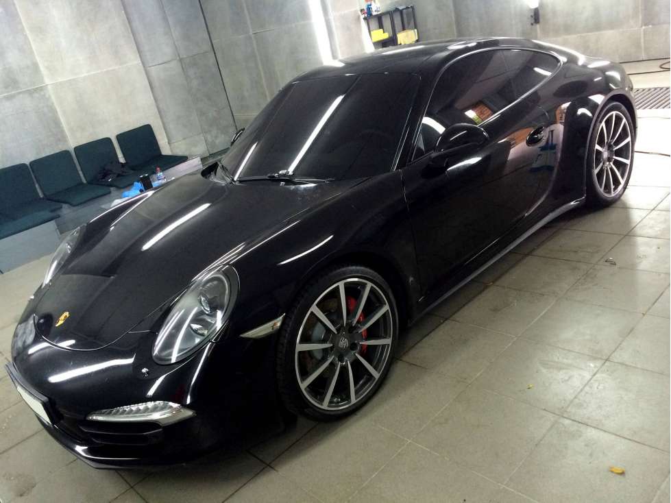 Porsche Carrera Полная тонировка