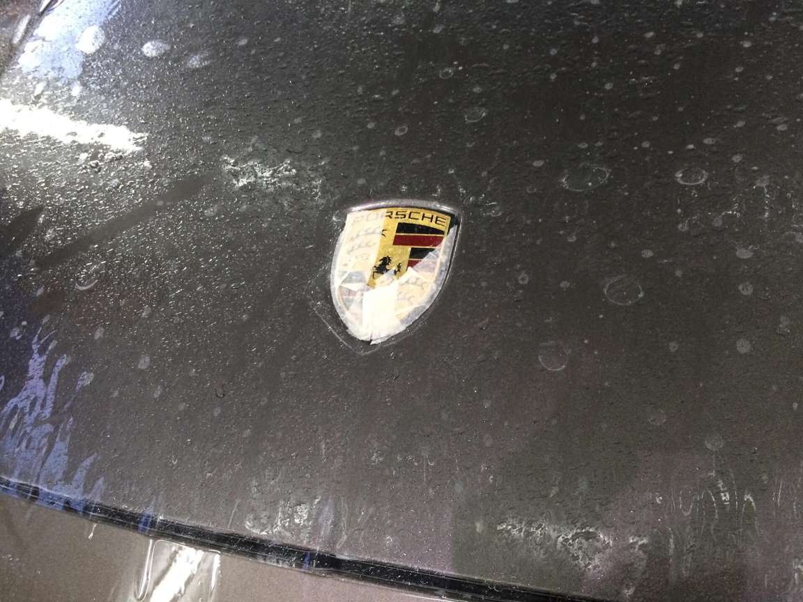 Porsche Cayenne Оклейка антигравиной пленкой