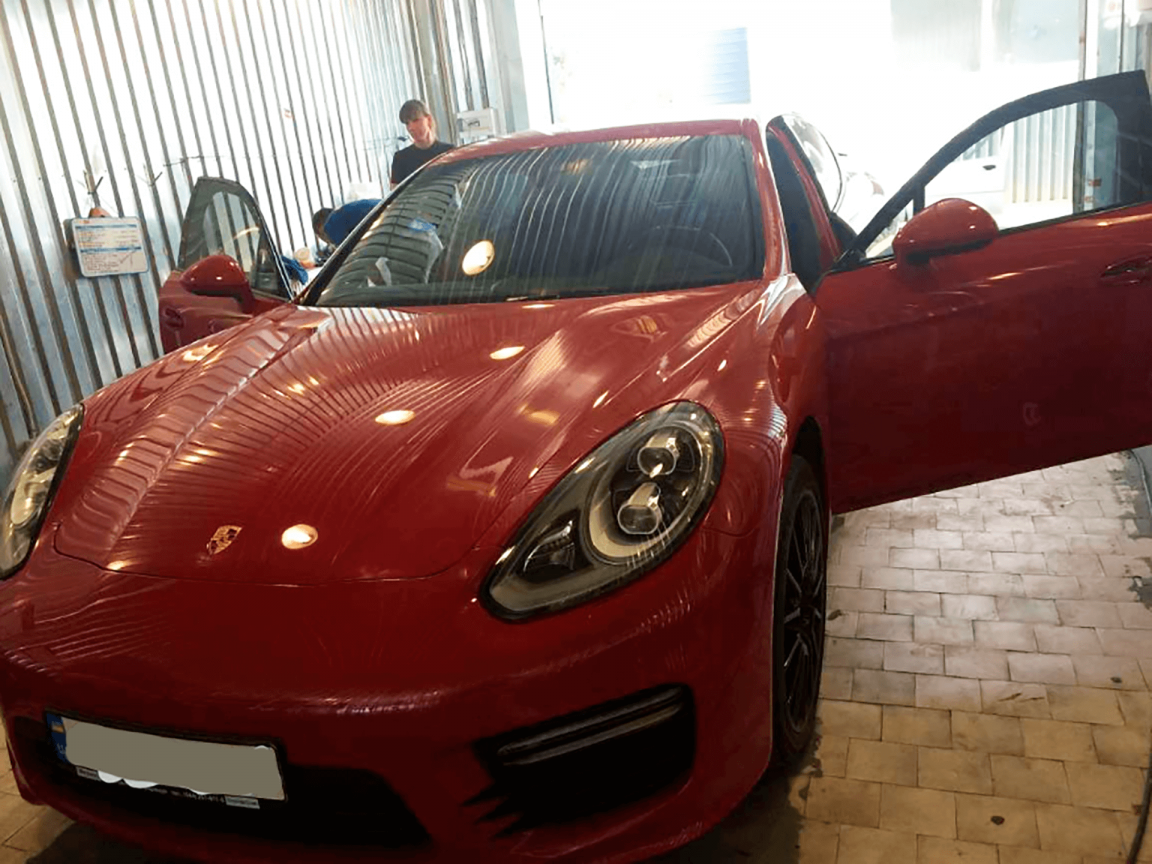 Porsche Panamera - тонирование