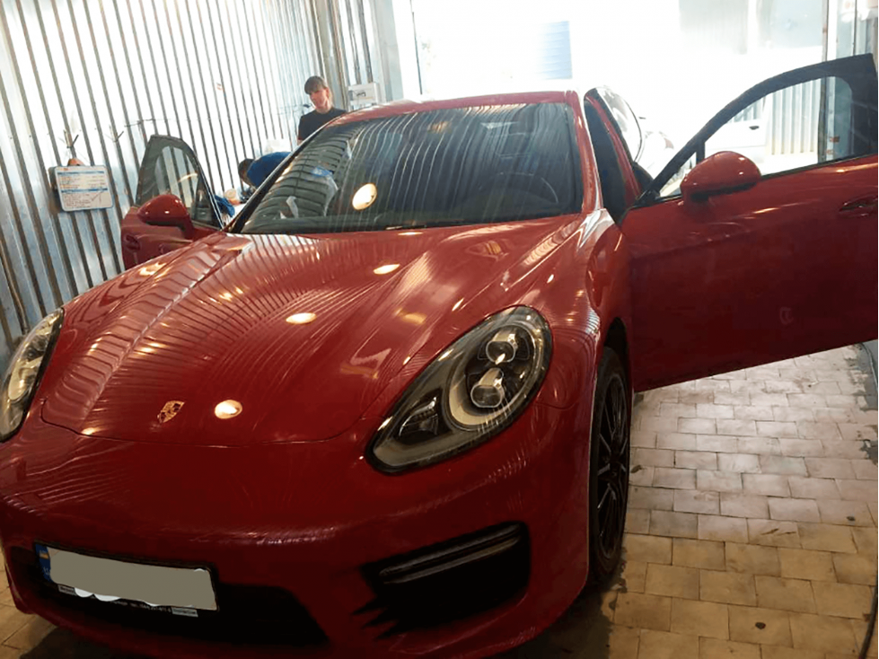 Porsche Panamera - тонирование