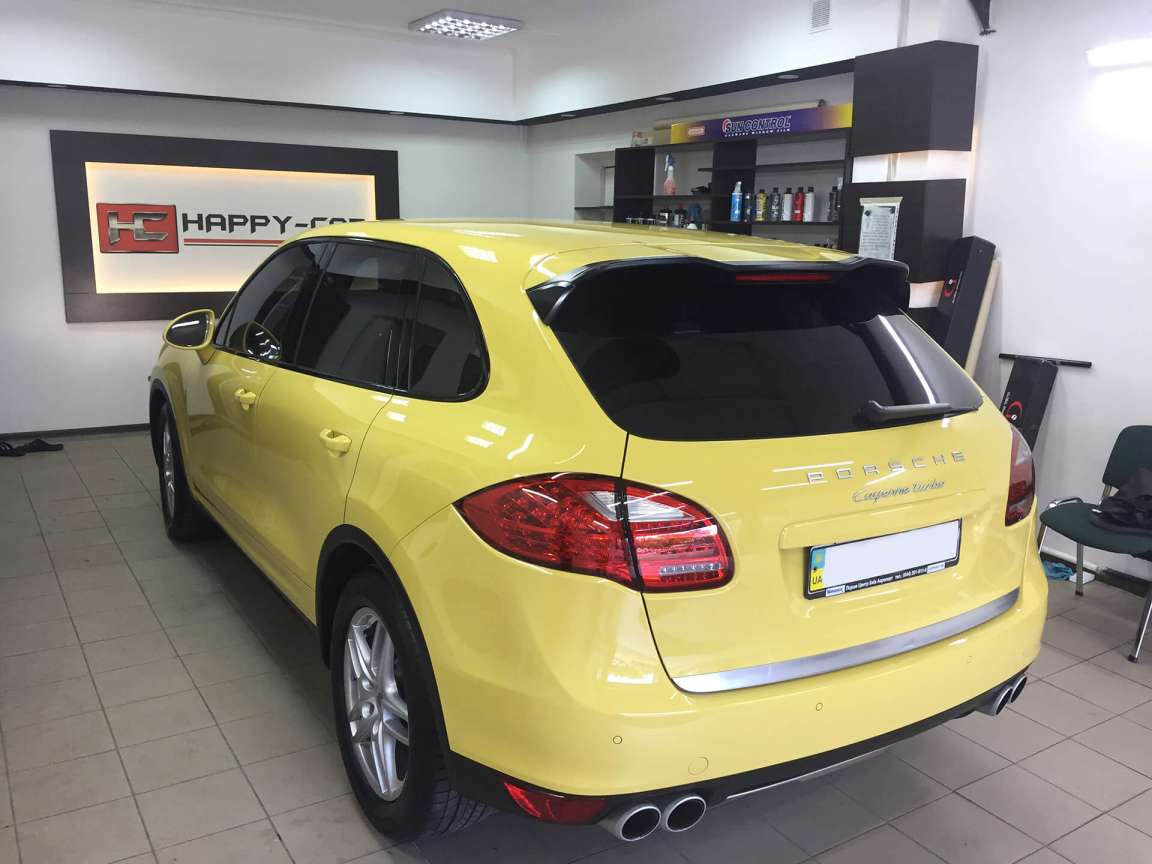 Комплекс детейлинг работ по автомобилю Porsche Cayenne 