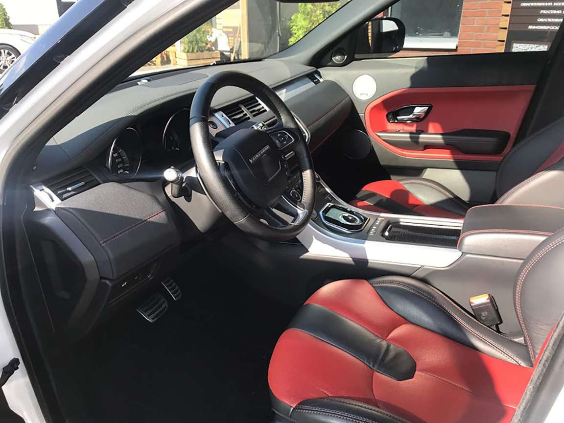 Полировка + защитное керамическое покрытие на Range Rover Evoque 