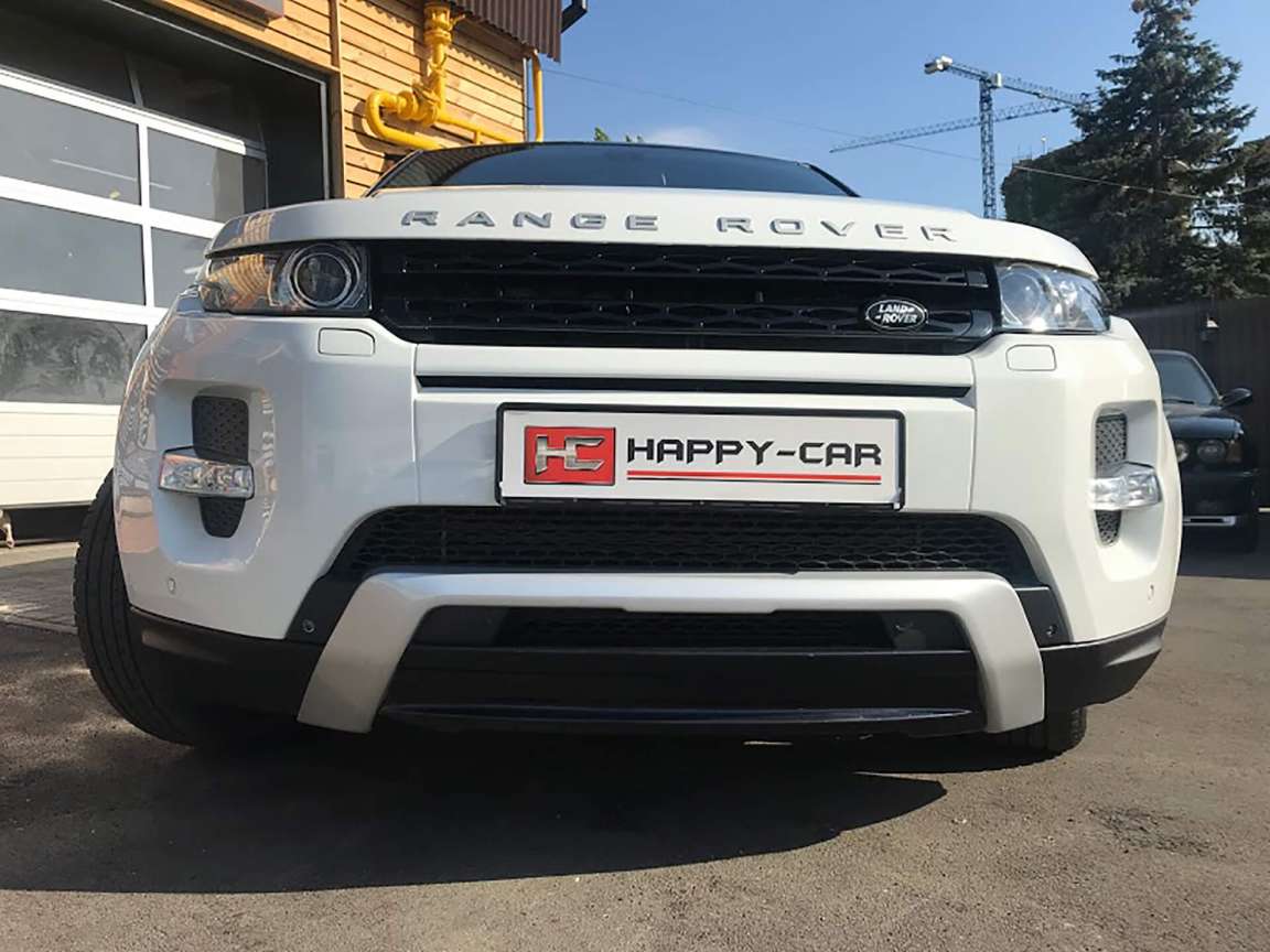 Полировка + защитное керамическое покрытие на Range Rover Evoque 