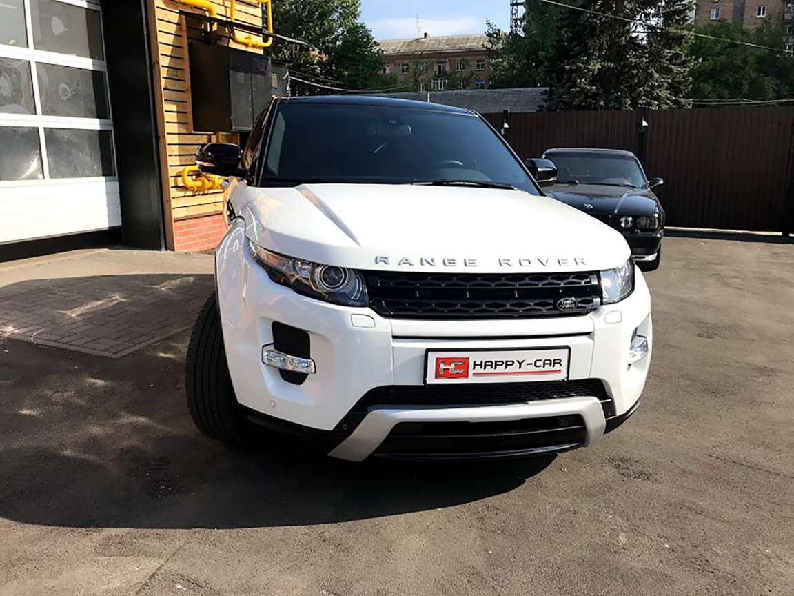 Полірування+захисне керамічне покриття на Range Rover Evoque
