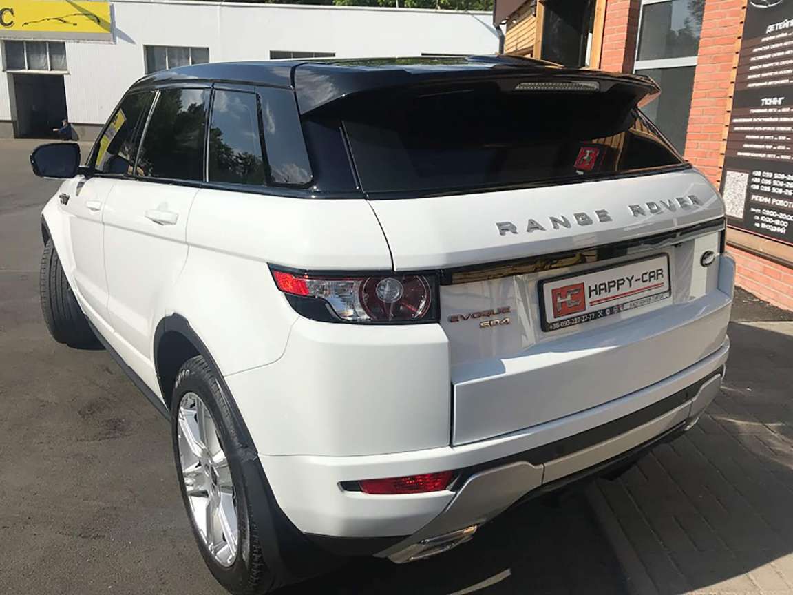 Полірування+захисне керамічне покриття на Range Rover Evoque