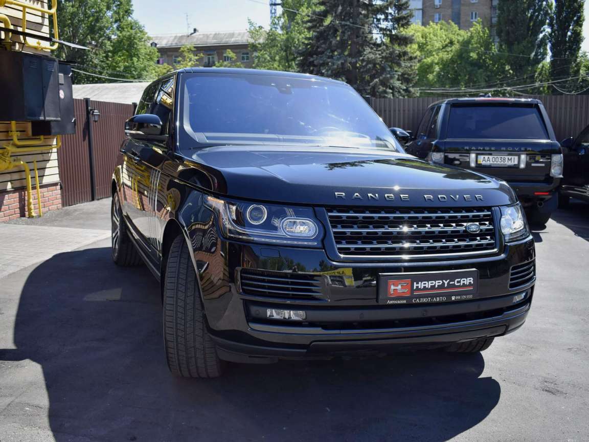 Полировка + защитный воск на кузов Range Rover SVAutobiography