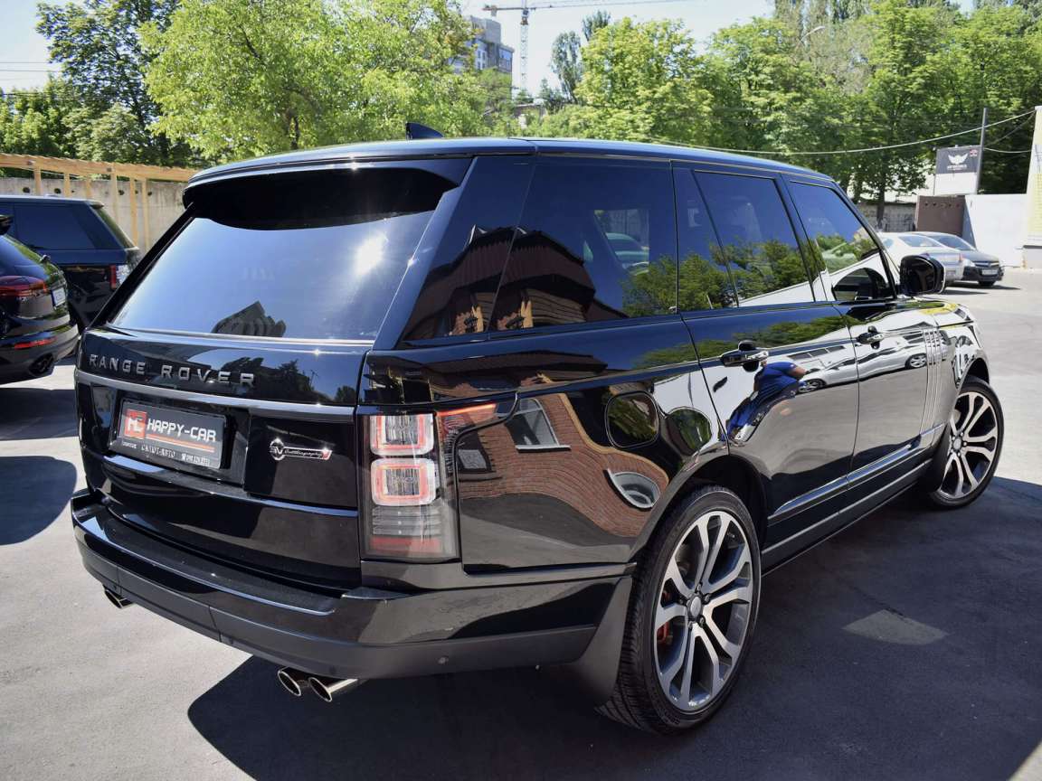 Полировка + защитный воск на кузов Range Rover SVAutobiography