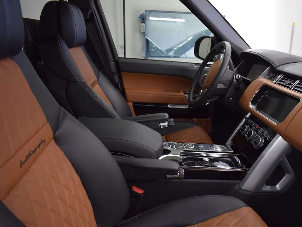 Полировка + защитный воск на кузов Range Rover SVAutobiography