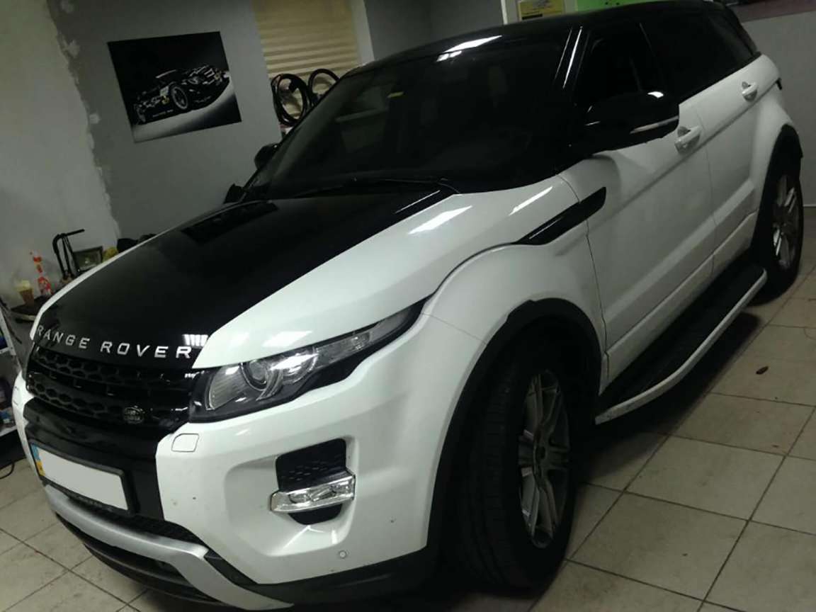 Range Rover Sport-частичная оклейка