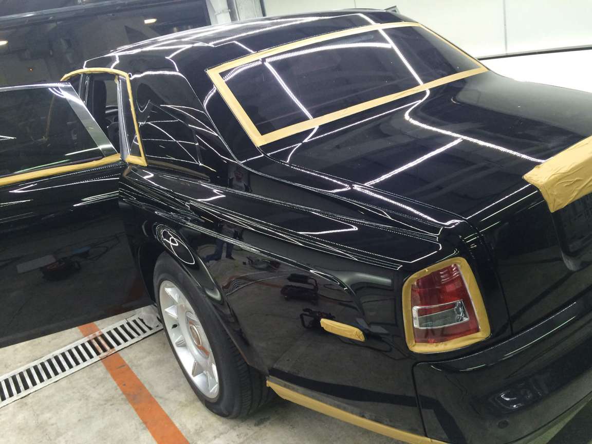 Rolls Royce Phantom Реставрация салона