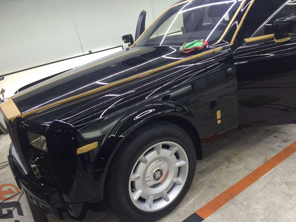 Rolls Royce Phantom Реставрация салона