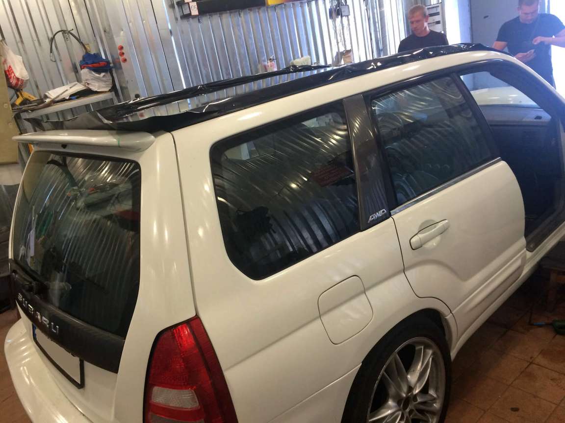 Subaru Forester Оклейка пленкой