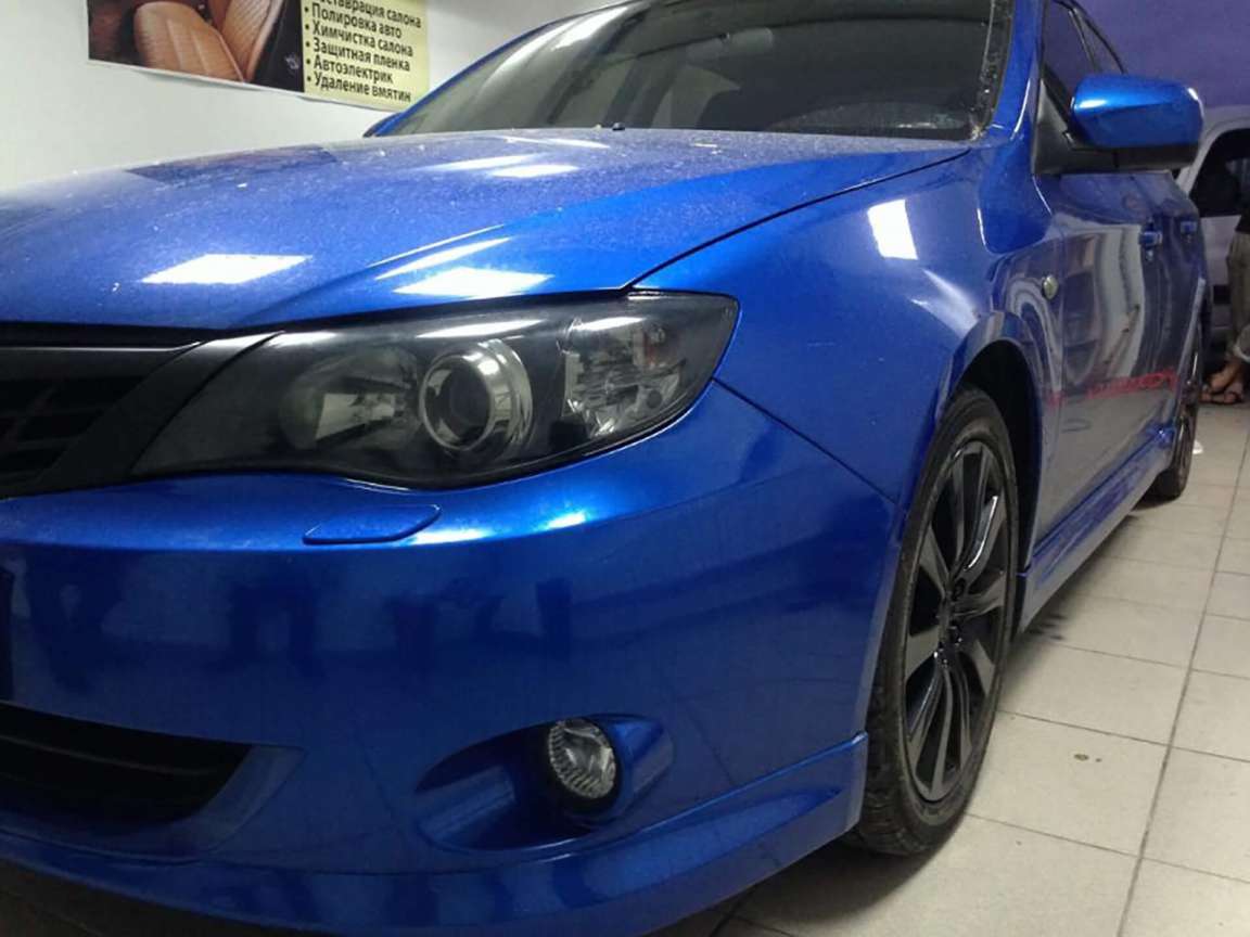 Subaru Impreza Тонировка передней и задней оптики