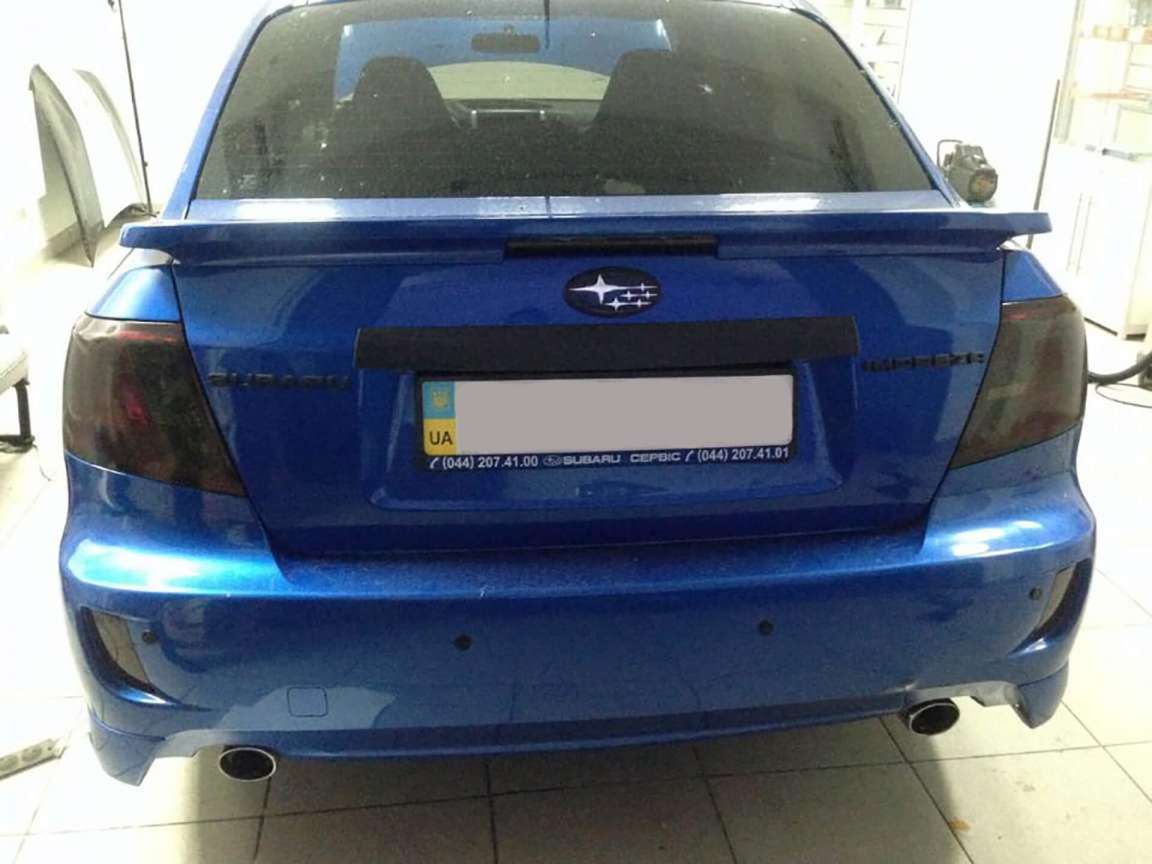 Subaru Impreza Тонировка передней и задней оптики