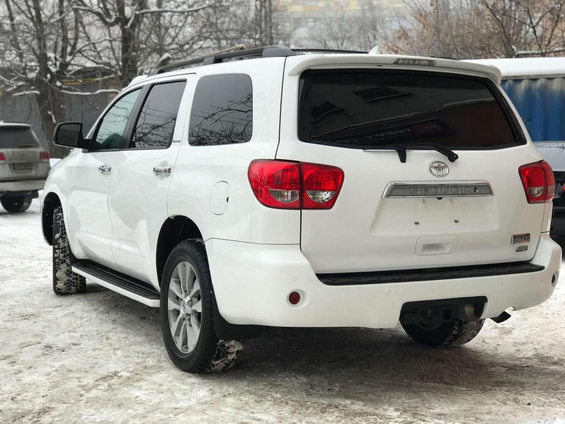 Toyota Sequoia комплекс детейлинг работ 