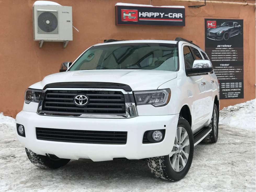 Toyota Sequoia комплекс детейлинг работ 