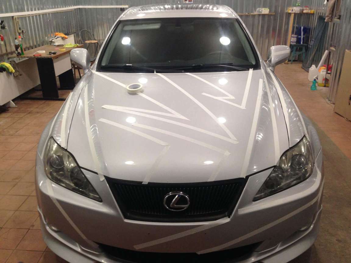 Lexus IS 250 Обклеювання плівкою