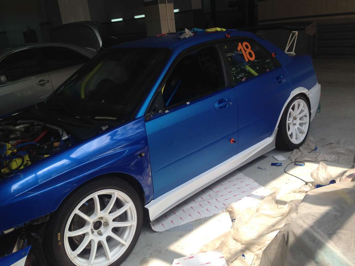 Subaru Impreza - Полная оклейка автомобиля