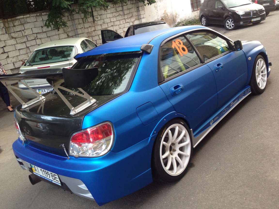 Subaru Impreza - Полная оклейка автомобиля