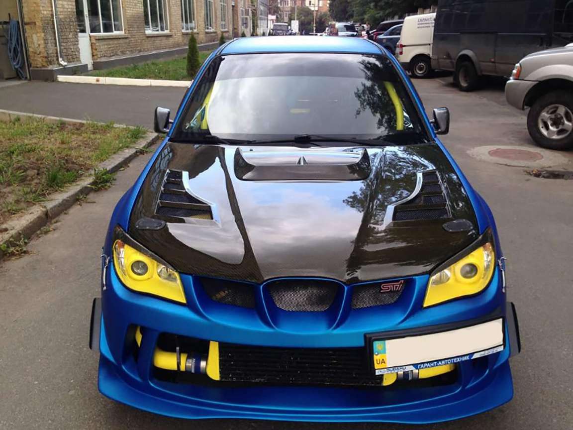 Subaru Impreza - Полная оклейка автомобиля